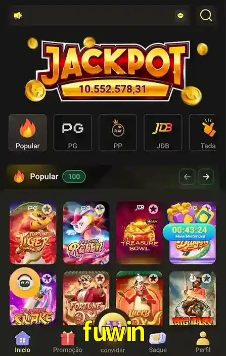 Promoções Especiais no fuwin App